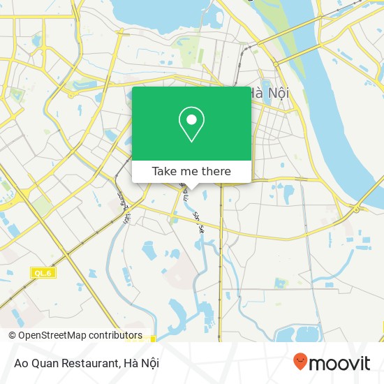 Bản đồ Ao Quan Restaurant, PHỐ Đông Tác Quận Đống Đa, Hà Nội