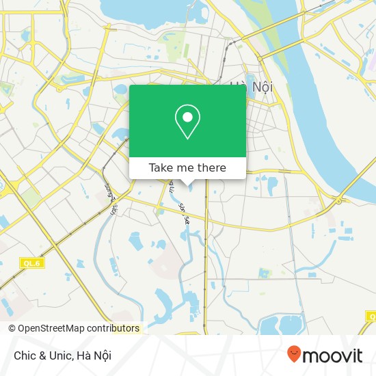 Bản đồ Chic & Unic, NGÕ 38 Phương Mai Quận Đống Đa, Hà Nội