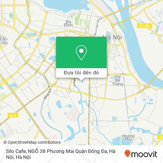 Bản đồ Silo Cafe, NGÕ 38 Phương Mai Quận Đống Đa, Hà Nội