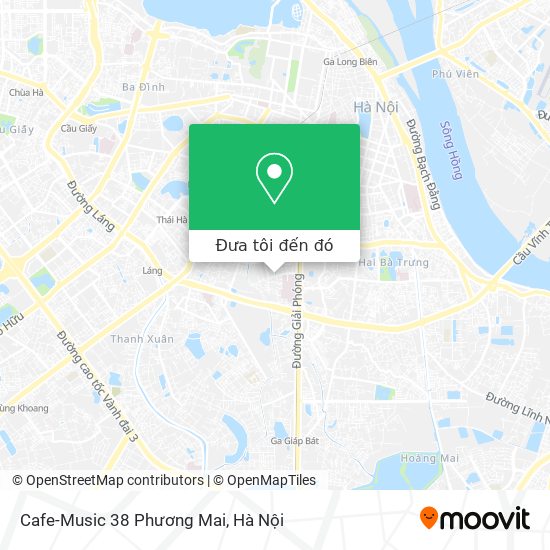 Bản đồ Cafe-Music 38 Phương Mai