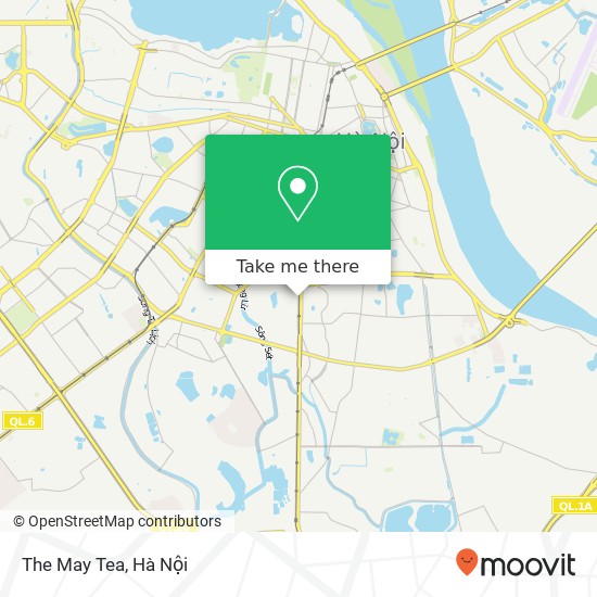 Bản đồ The May Tea, 28 ĐƯỜNG Giải Phóng Quận Hai Bà Trưng, Hà Nội