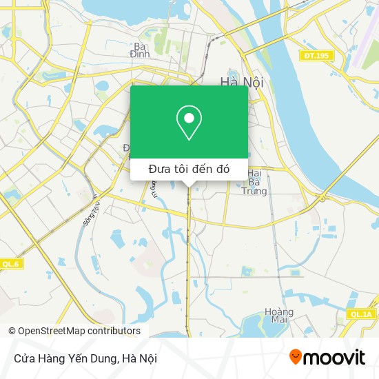 Bản đồ Cửa Hàng Yến Dung