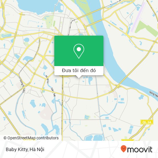 Bản đồ Baby Kitty, 110 PHỐ Bạch Mai Quận Hai Bà Trưng, Hà Nội
