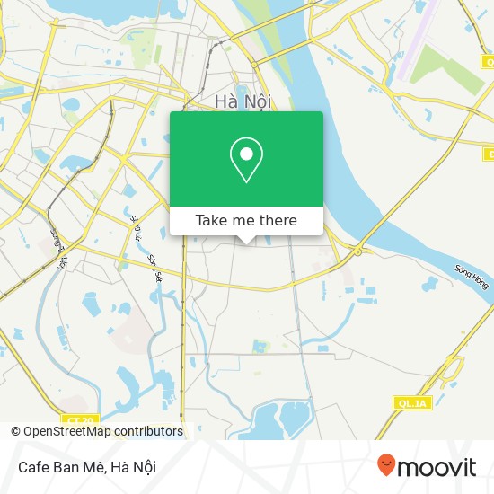 Bản đồ Cafe Ban Mê, NGÕ 257 Thanh Nhàn Quận Hai Bà Trưng, Hà Nội