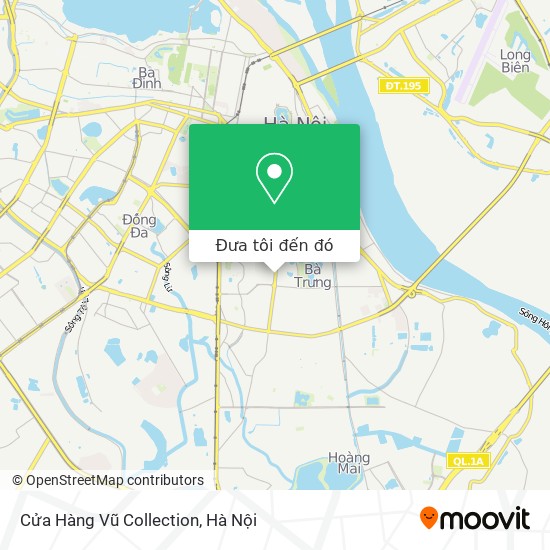Bản đồ Cửa Hàng Vũ Collection