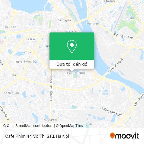 Bản đồ Cafe Phim 44 Võ Thị Sáu