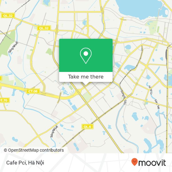 Bản đồ Cafe Pci, ĐƯỜNG Trần Duy Hưng Quận Cầu Giấy, Hà Nội