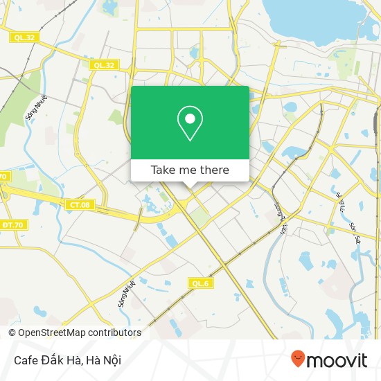 Bản đồ Cafe Đắk Hà, PHỐ Nguyễn Chánh Quận Cầu Giấy, Hà Nội