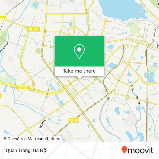 Bản đồ Quán Trang, Quận Cầu Giấy, Hà Nội