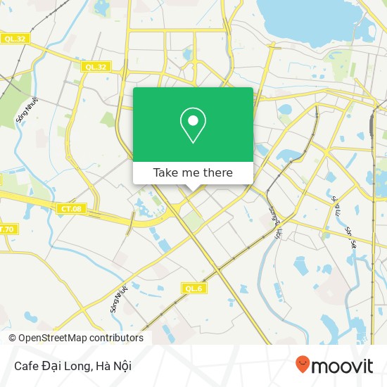 Bản đồ Cafe Đại Long, 190 ĐƯỜNG Trần Duy Hưng Quận Cầu Giấy, Hà Nội
