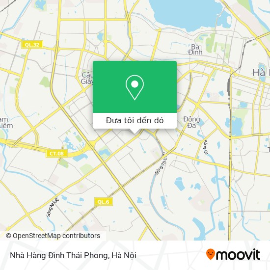 Bản đồ Nhà Hàng Đình Thái Phong