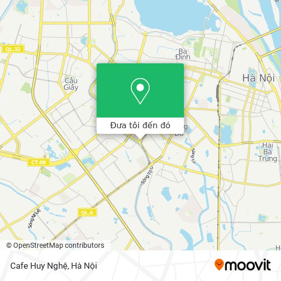 Bản đồ Cafe Huy Nghệ