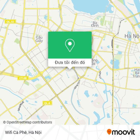 Bản đồ Wifi Cà Phê