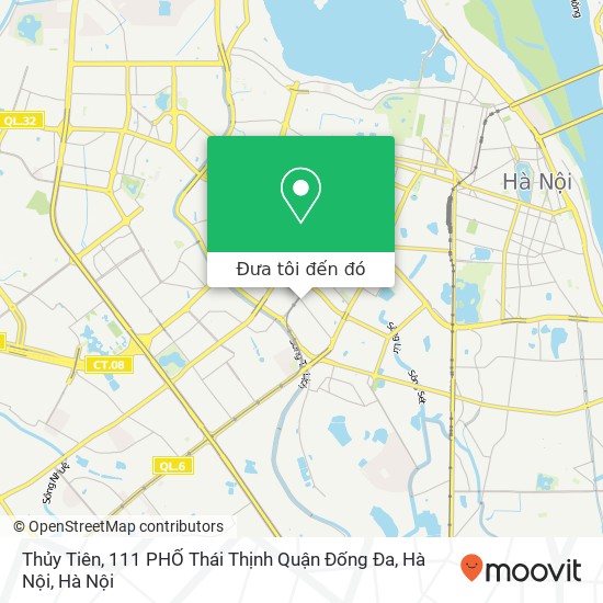 Bản đồ Thủy Tiên, 111 PHỐ Thái Thịnh Quận Đống Đa, Hà Nội