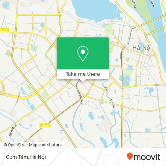 Bản đồ Cơm Tám, 112 PHỐ Thái Thịnh Quận Đống Đa, Hà Nội