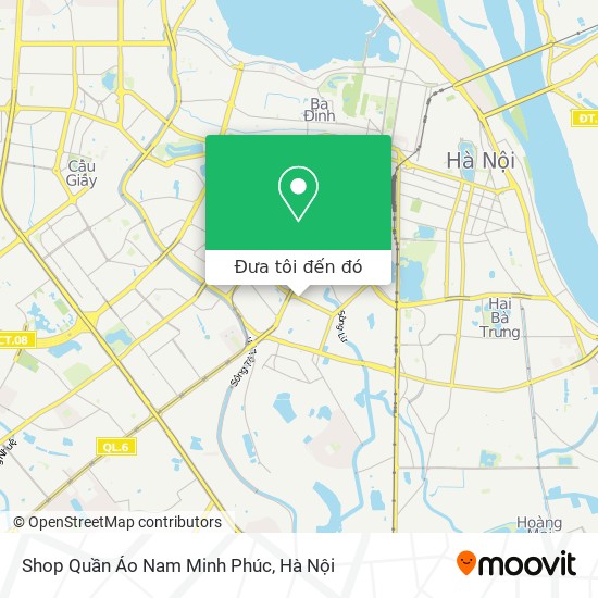 Bản đồ Shop Quần Áo Nam Minh Phúc