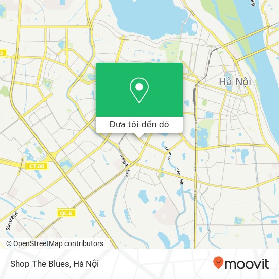 Bản đồ Shop The Blues, 11 PHỐ Thái Hà Quận Đống Đa, Hà Nội