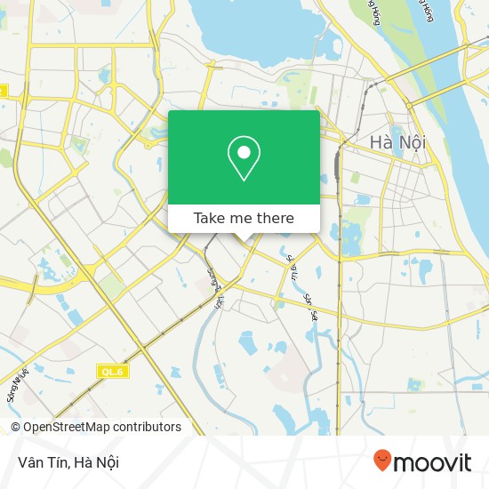 Bản đồ Vân Tín, 18 PHỐ Thái Hà Quận Đống Đa, Hà Nội