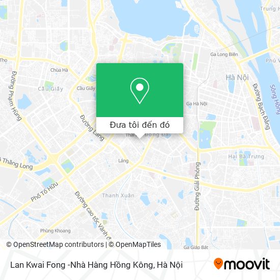 Bản đồ Lan Kwai Fong -Nhà Hàng Hồng Kông