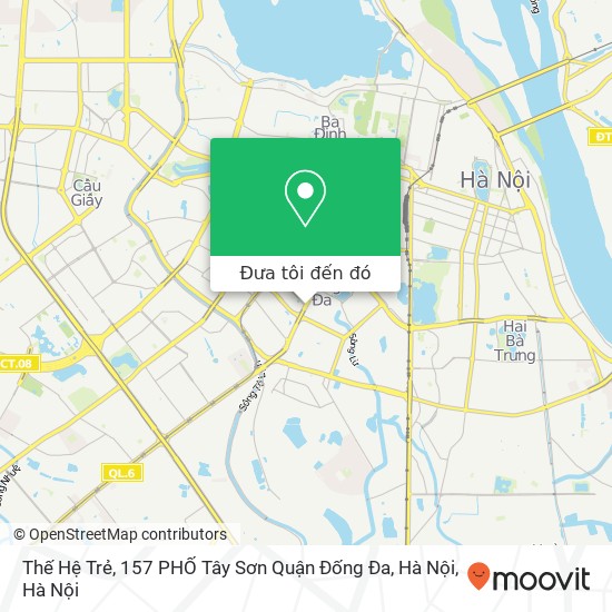 Bản đồ Thế Hệ Trẻ, 157 PHỐ Tây Sơn Quận Đống Đa, Hà Nội