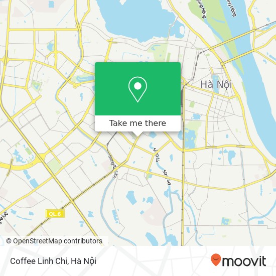 Bản đồ Coffee Linh Chi, 101 PHỐ Tây Sơn Quận Đống Đa, Hà Nội