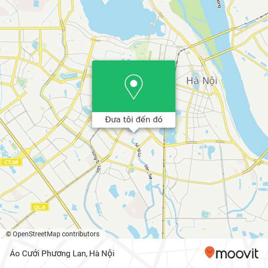Bản đồ Áo Cưới Phương Lan, NGÕ 25 Hồ Đắc Di Quận Đống Đa, Hà Nội