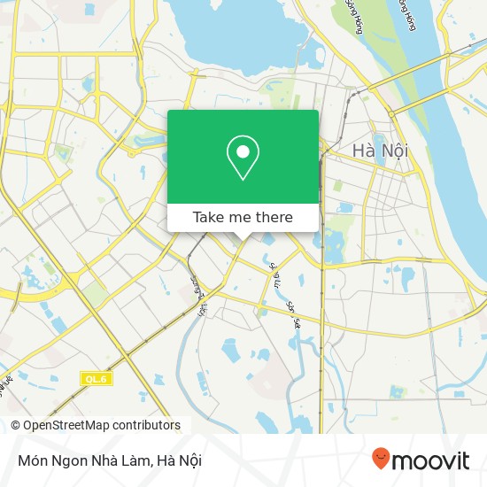 Bản đồ Món Ngon Nhà Làm, PHỐ Tây Sơn Quận Đống Đa, Hà Nội