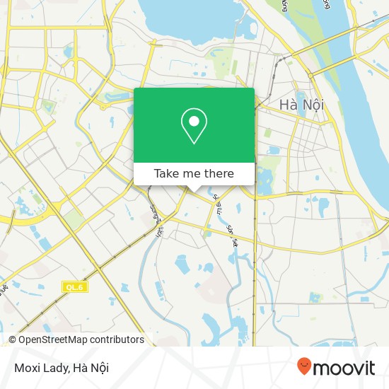 Bản đồ Moxi Lady, 18 PHỐ Chùa Bộc Quận Đống Đa, Hà Nội