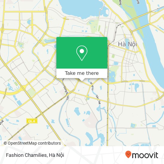 Bản đồ Fashion Chamilies, PHỐ Chùa Bộc Quận Đống Đa, Hà Nội