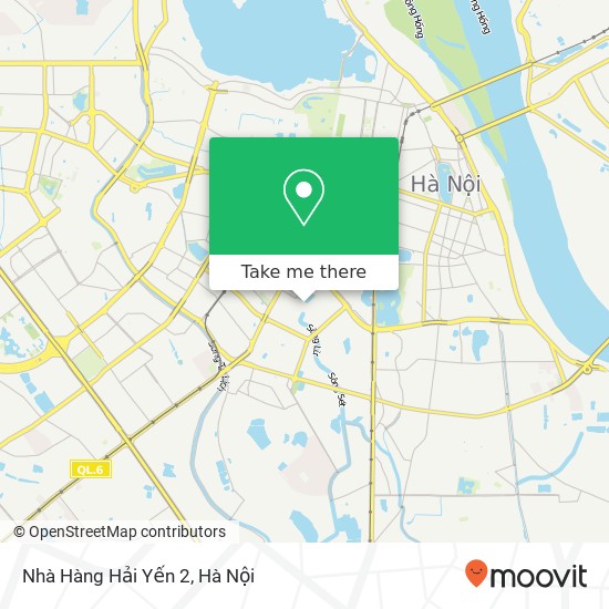 Bản đồ Nhà Hàng Hải Yến 2, PHỐ Hồ Đắc Di Quận Đống Đa, Hà Nội