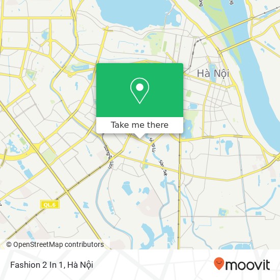 Bản đồ Fashion 2 In 1, PHỐ Chùa Bộc Quận Đống Đa, Hà Nội