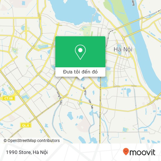 Bản đồ 1990 Store, PHỐ Hồ Đắc Di Quận Đống Đa, Hà Nội