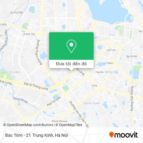 Bản đồ Bác Tôm - 21 Trung Kính