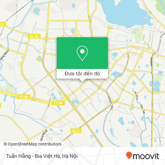 Bản đồ Tuấn Hằng - Bia Việt Hà, 17 PHỐ Trung Kính Quận Cầu Giấy, Hà Nội