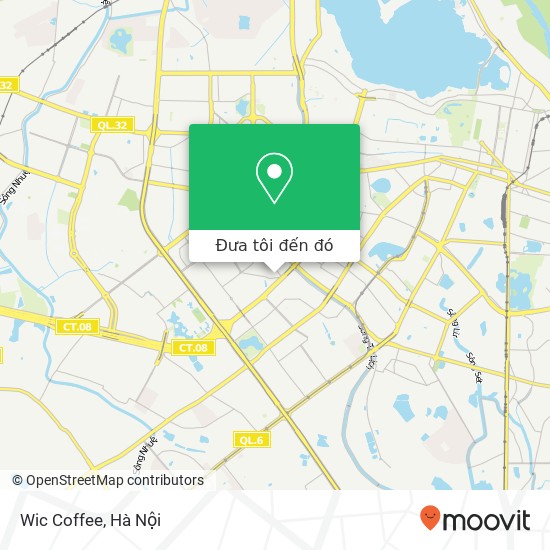 Bản đồ Wic Coffee, ĐƯỜNG Trung Yên 5 Quận Cầu Giấy, Hà Nội