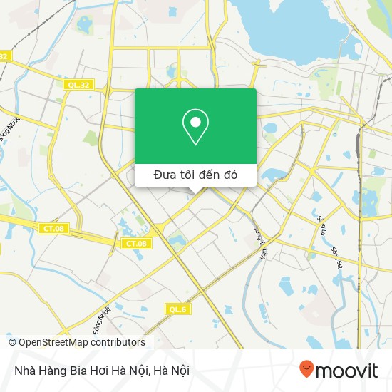 Bản đồ Nhà Hàng Bia Hơi Hà Nội, 38 ĐƯỜNG Trần Duy Hưng Quận Cầu Giấy, Hà Nội