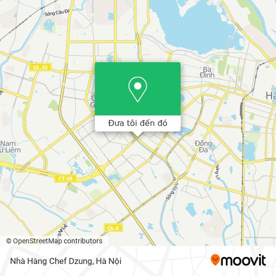 Bản đồ Nhà Hàng Chef Dzung