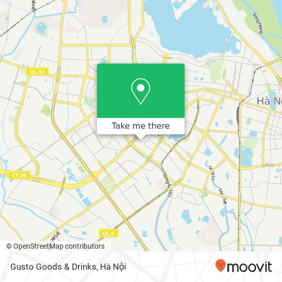 Bản đồ Gusto Goods & Drinks, PHỐ Trúc Khê Quận Đống Đa, Hà Nội