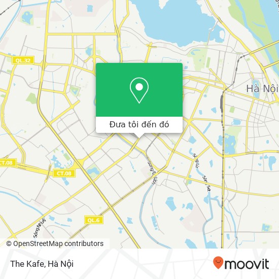 Bản đồ The Kafe, NGÕ 105 Láng Hạ Quận Đống Đa, Hà Nội