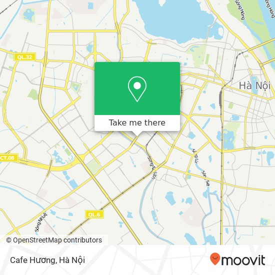 Bản đồ Cafe Hương, PHỐ Láng Hạ Quận Đống Đa, Hà Nội