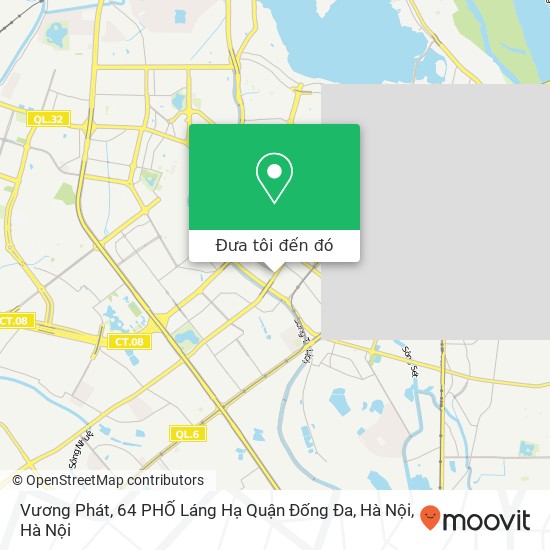 Bản đồ Vương Phát, 64 PHỐ Láng Hạ Quận Đống Đa, Hà Nội
