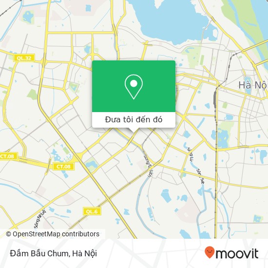 Bản đồ Đầm Bầu Chum, 56 PHỐ Láng Hạ Quận Đống Đa, Hà Nội