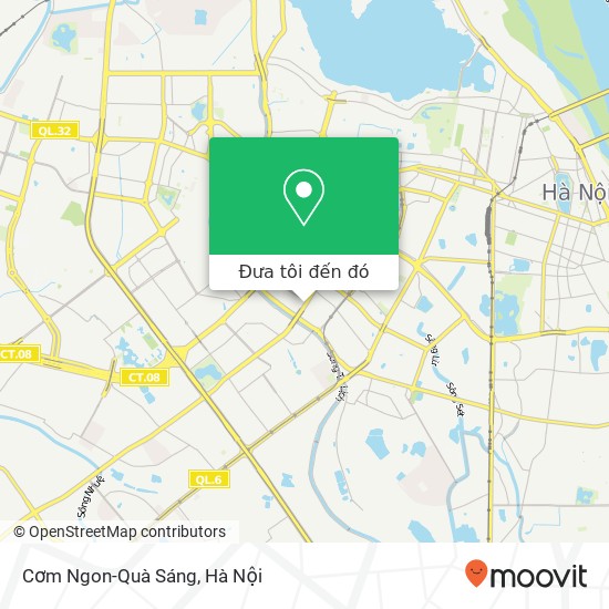 Bản đồ Cơm Ngon-Quà Sáng, 72 PHỐ Láng Hạ Quận Đống Đa, Hà Nội