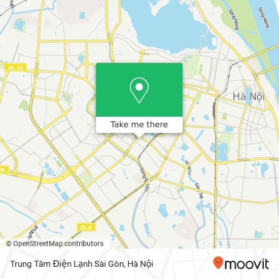 Bản đồ Trung Tâm Điện Lạnh Sài Gòn, 47 NGÕ Thái Hà Quận Đống Đa, Hà Nội