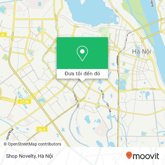 Bản đồ Shop Novelty, 97 PHỐ Thái Hà Quận Đống Đa, Hà Nội