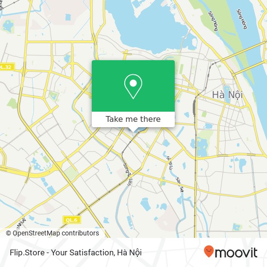 Bản đồ Flip.Store - Your Satisfaction, Quận Đống Đa, Hà Nội