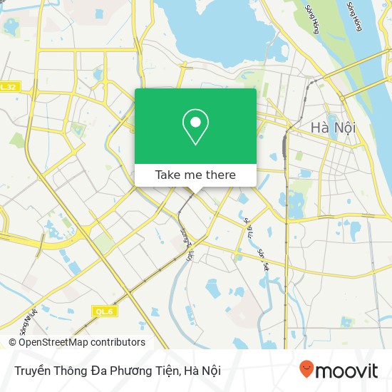 Bản đồ Truyền Thông Đa Phương Tiện, 133 PHỐ Thái Hà Quận Đống Đa, Hà Nội
