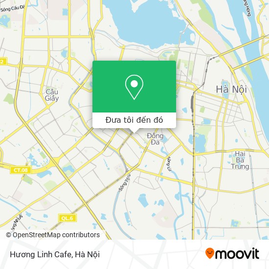 Bản đồ Hương Linh Cafe