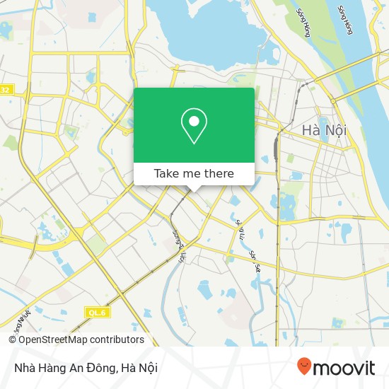 Bản đồ Nhà Hàng An Đông, Quận Đống Đa, Hà Nội