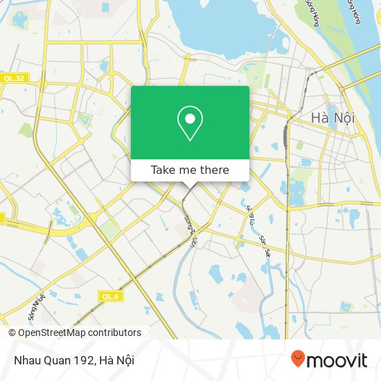 Bản đồ Nhau Quan 192, PHỐ Thái Thịnh Quận Đống Đa, Hà Nội